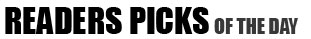 Reader Picks
