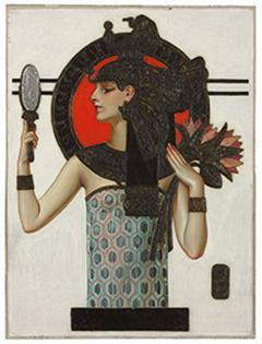 J.C. Leyendecker. Cleopatra, cover of The Saturday Evening Post, October 6, 1923.  Oil on canvas, 25 ¼ x 20 in.