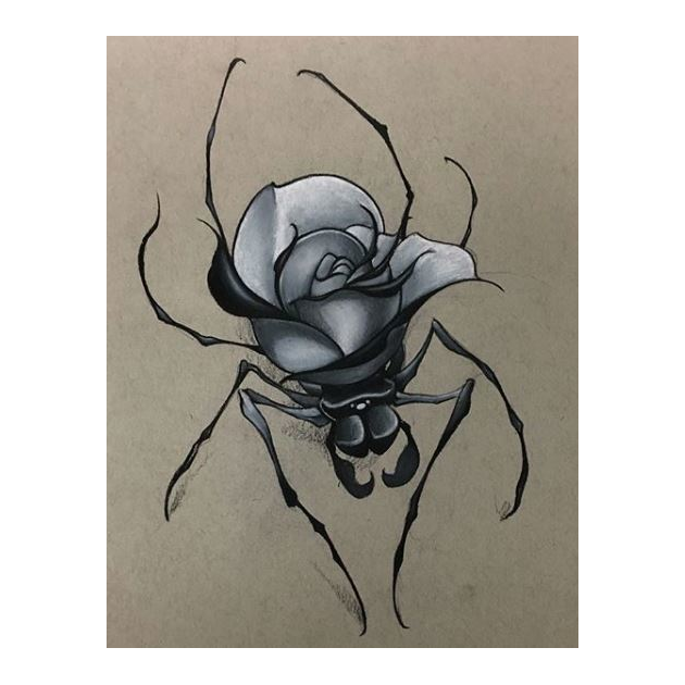 spider rose