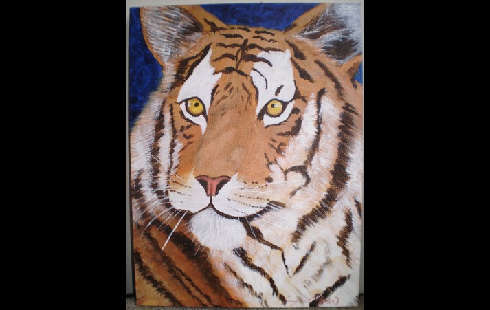 Regal Tiger Portrait
