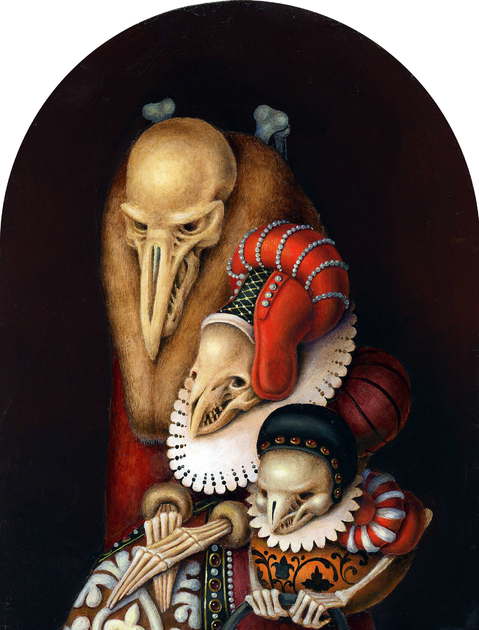Skull family portrait