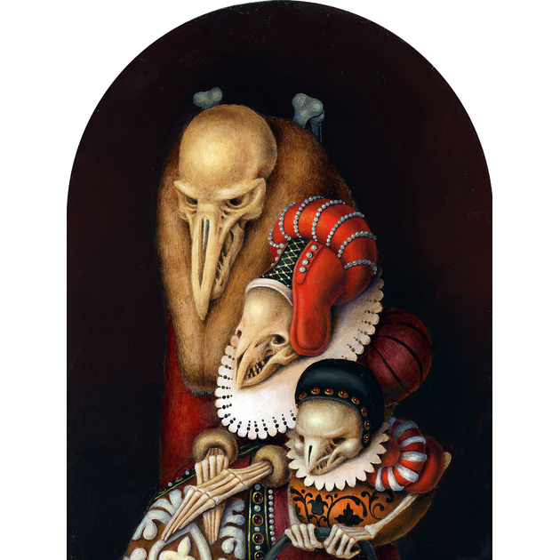 Skull family portrait