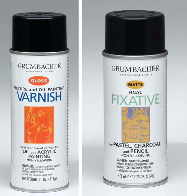 varnish vs fixative