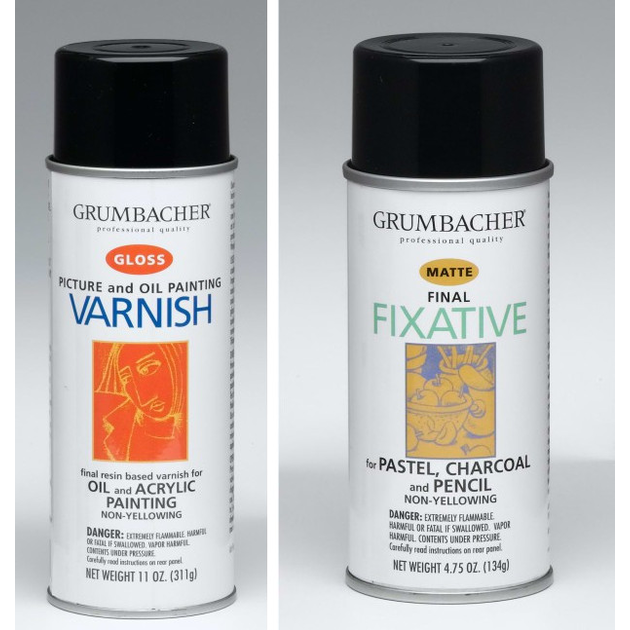 varnish vs fixative