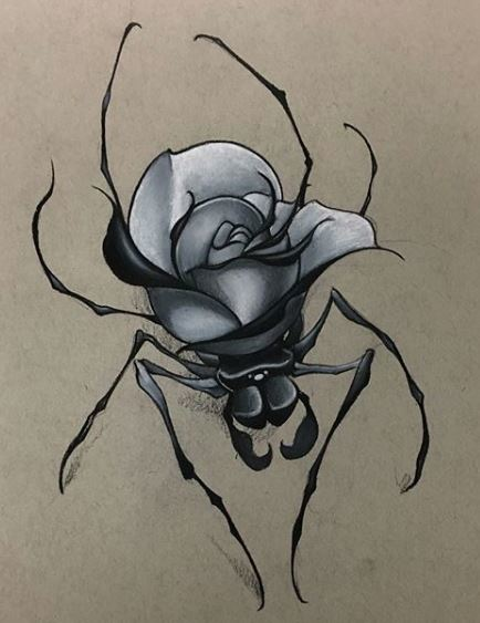 spider rose