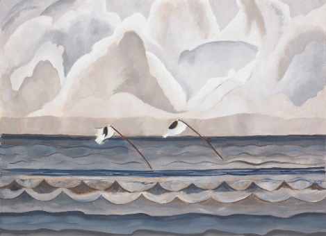 Modernist painter Helen Torr, found inspiration living on the North Shore in works like Oyster Stakes.